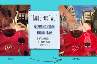 Online Painting Class: Table for Two